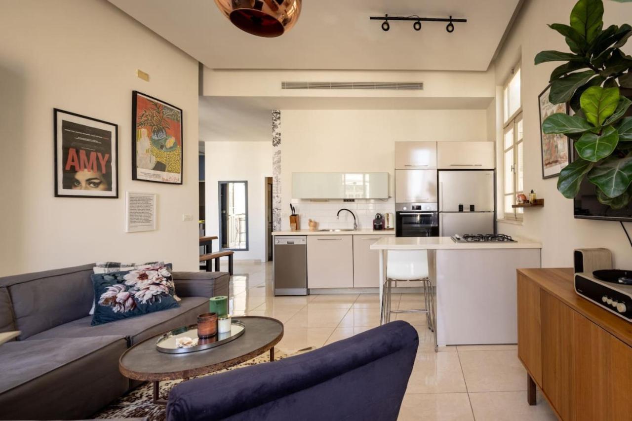 Bauhaus Artistic Haven In The Heart Of With Mamad By Sea N' Rent Căn hộ Tel Aviv